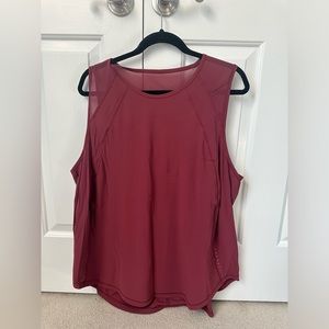 Lululemon Sculpt Tank Top (with back cutout)